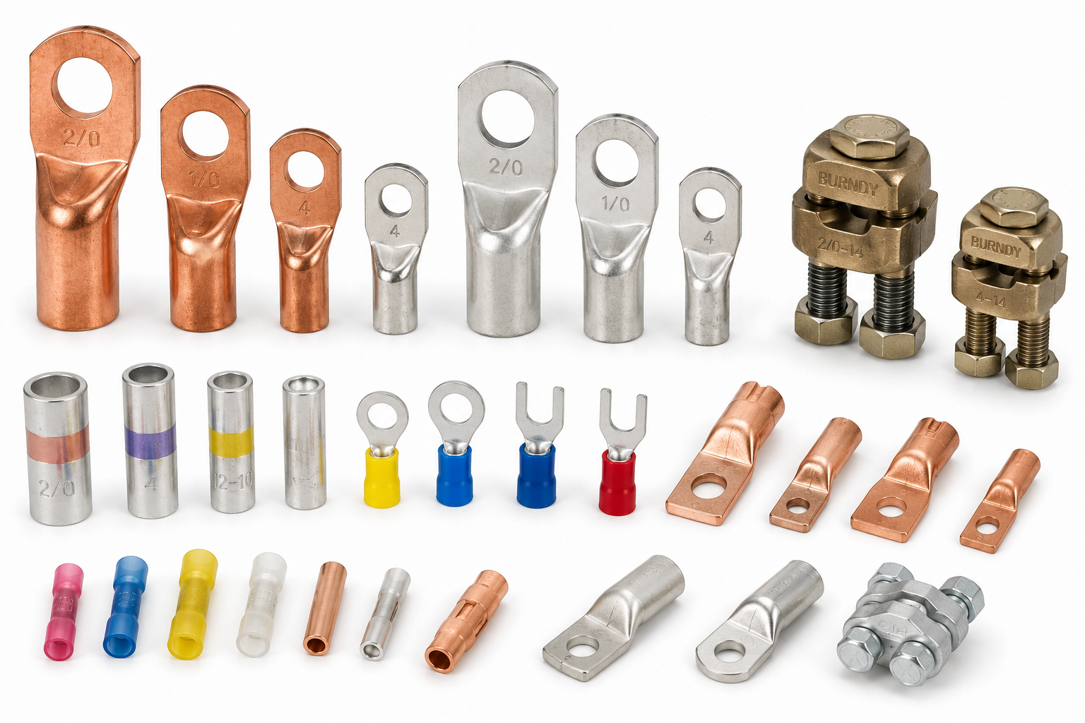 Lugs, Terminals & Split Bolts